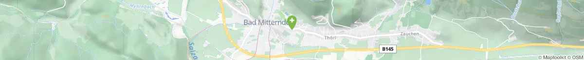 Kartendarstellung des Standorts für Kurapotheke Bad Mitterndorf in 8983 Bad Mitterndorf